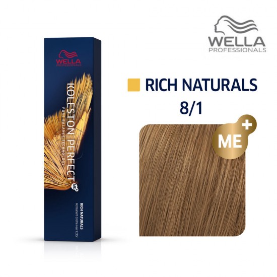 Wella Professionals Koleston Perfect ME+ 8/1 matu krāsa 60 ml