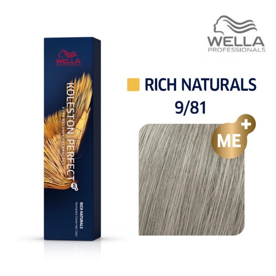 Wella Professionals Koleston Perfect ME+ 9/81 hair color 60 ml