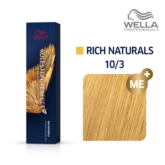 Wella Professionals Koleston Perfect ME+ 10/3 matu krāsa 60 ml