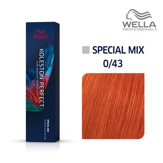 Wella Professionals Koleston Perfect ME+ 0/43 hair color 60 ml