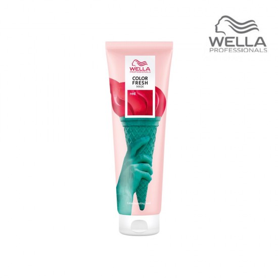 Wella Professionals Color Fresh Red kopjoša matu maska ar krāsas pigmentiem 150ml