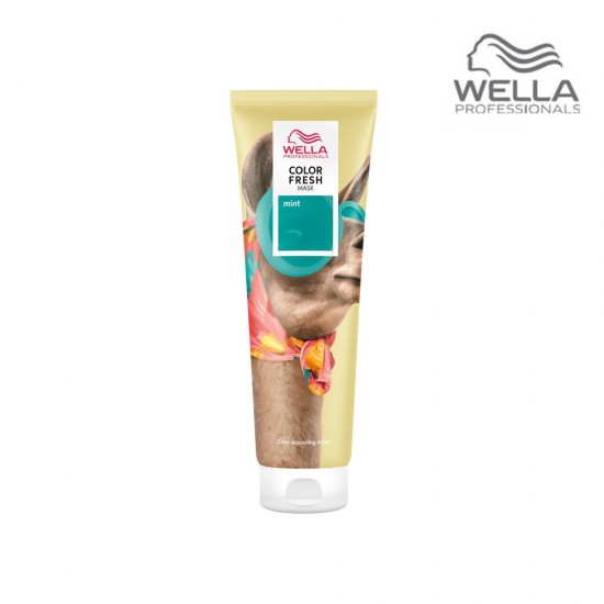 Wella Professionals Color Fresh Mint kopjoša matu maska ar krāsas pigmentiem 150ml