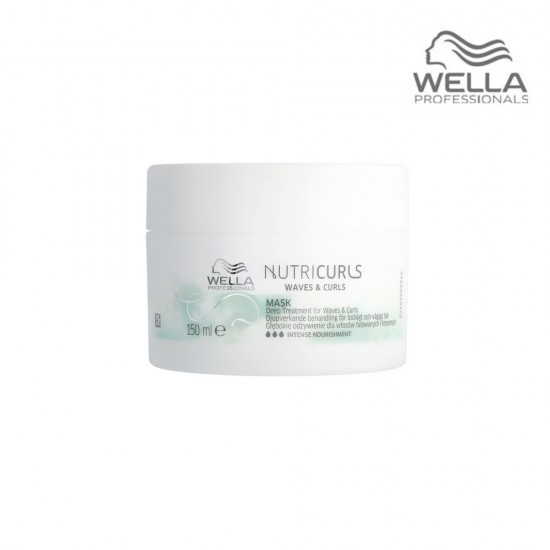 Wella Professionals Nutricurls ИНТЕНСИВНАЯ ПИТАТЕЛЬНАЯ МАСКА ДЛЯ ВОЛНИСТЫХ И ВЬЮЩИХСЯ ВОЛОС 150ml