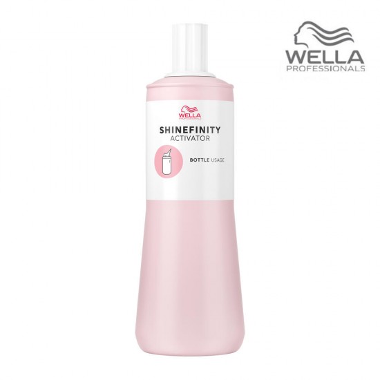 Wella Professionals Shinefinity Bottle Usage 2% aktivators-oksidants 1000 ml