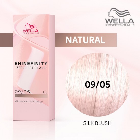 09/05 SHINEFINITY gēla matu krāsa 60 ml