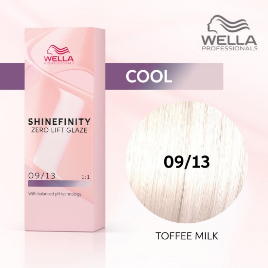09/13 SHINEFINITY gēla matu krāsa 60 ml