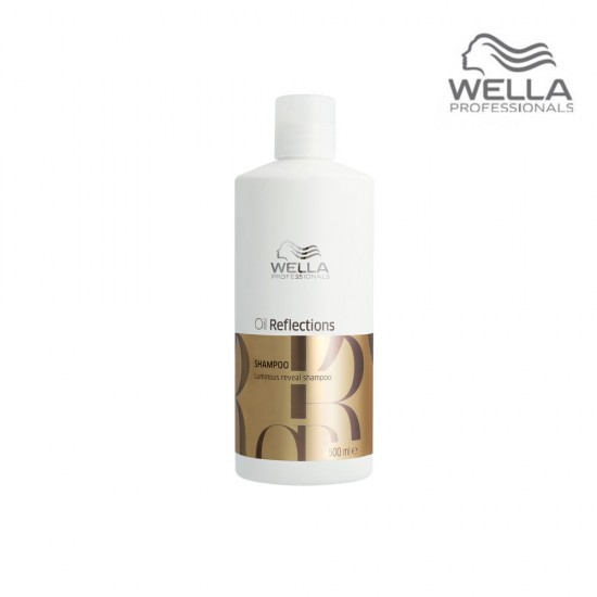 Wella Professionals Oil Reflections слегка увлажняющий шампунь для блеска волос с экстрактом белого чая 500ml