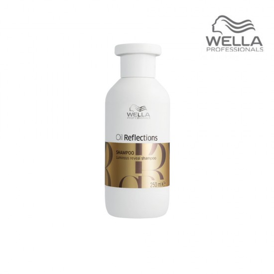 Wella Professionals Oil Reflections слегка увлажняющий шампунь для блеска волос с экстрактом белого чая 250ml