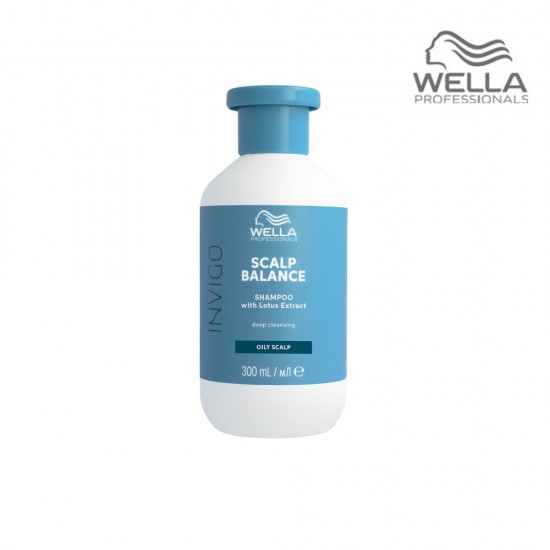 Wella Professionals Invigo Scalp Balance attīrošs šampūns ar lotosa ekstraktu 300ml