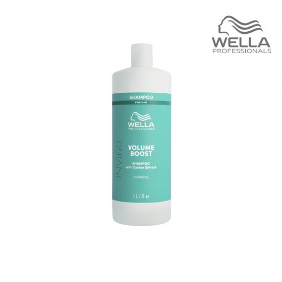 Wella Professionals Invigo Volume Boost ШАМПУНЬ ДЛЯ ПРИДАНИЯ ОБЪЕМА С ЭКСТРАКТОМ ХЛОПКА 1000ml