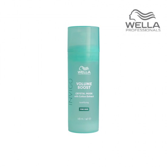 Wella Professionals Invigo Volume Boost УПЛОТНЯЮЩАЯ КРИСТАЛЛ-МАСКА С ЭКСТРАКТОМ ХЛОПКА 145ml