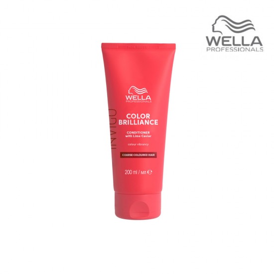 Wella Professionals Invigo Color Brilliance Coarse kondicionieris rupjiem/bieziem matiem krāsas aizsardzībai 200ml