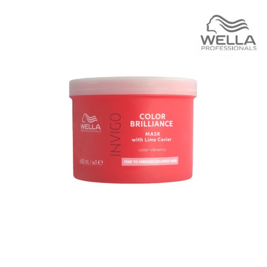 Wella Professionals Invigo Color Brilliance Fine/Normal maska plāniem līdz normāliem matiem krāsas aizsardzībai 500ml