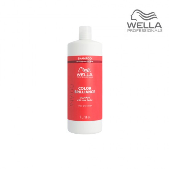 Wella Professionals Invigo Color Brilliance Coarse šampūns rupjiem/bieziem matiem krāsas aizsarzībai 1000ml