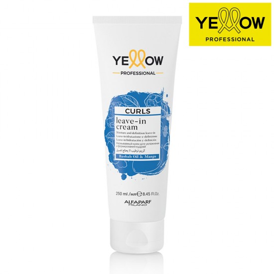 YELLOW CURLS krēms lokainiem un cirtainiem matiem 250ml