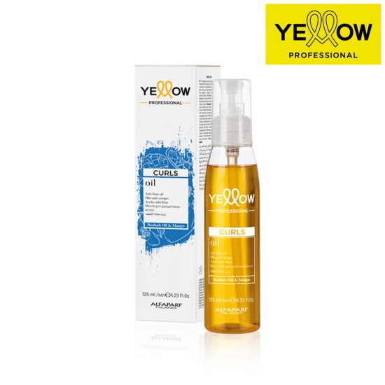 YELLOW CURLS eļļa lokainiem un cirtainiem matiem 125ml