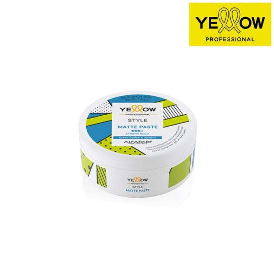YELLOW STYLE MATTE PASTE stipras fiksācijas matu pasta ar matējošu efektu, 100ml