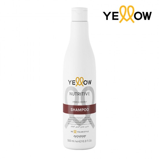 YELLOW NUTRITIVE barojošs šampūns sausiem matiem, 500 ml