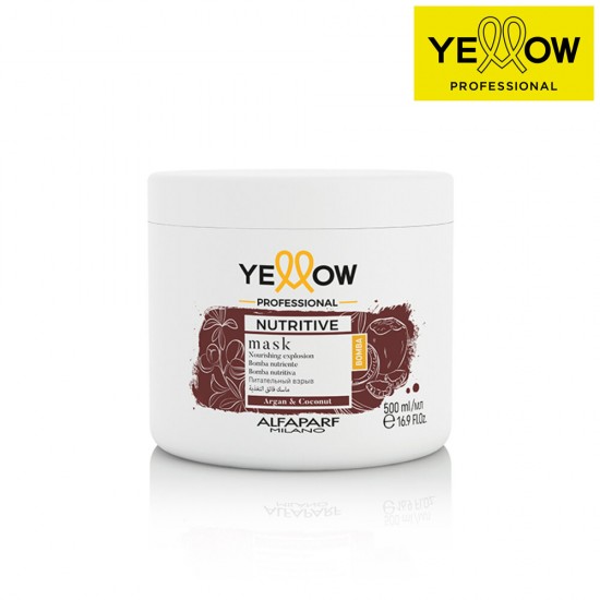YELLOW NUTRITIVE nourishing mask for dry hair