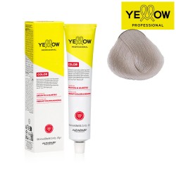 YELLOW COLOR permanentā matu krāsa, tonis Lightest Violet Ash Blonde Nr. 10.21, 100ml YELLOW COLOR permanentā matu krāsa, tonis Lightest Violet Ash Blonde Nr. 10.21, 100ml