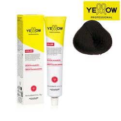 YELLOW COLOR permanentā matu krāsa, tonis Light Golden Violet Brown Nr. 5.32, 100ml YELLOW COLOR permanentā matu krāsa, tonis Light Golden Violet Brown Nr. 5.32, 100ml