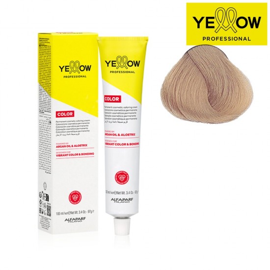 YELLOW COLOR перманентная краска для волос, тон Very Light Golden Violet Blonde Nr. 9.32, 100мл