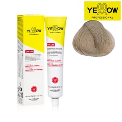 YELLOW COLOR permanentā matu krāsa, tonis Very Light Ash Golden Blonde Nr. 9.13, 100ml YELLOW COLOR permanentā matu krāsa, tonis Very Light Ash Golden Blonde Nr. 9.13, 100ml