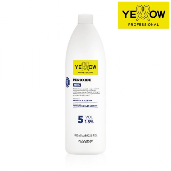 YELLOW TECH+ PEROXIDE oksidants (5 vol) 1.5%, 1000ml