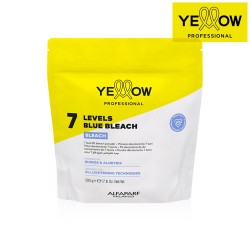 YELLOW BLEACH 7 LEVELS порошок с синим пигментом для осветления волос до 7 уровней, 500г