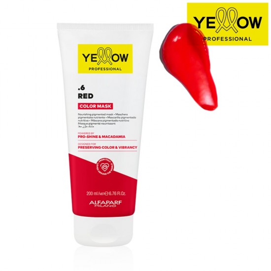 YELLOW COLOR тонирующая маска Red .6, 200мл