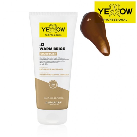 YELLOW COLOR тонирующая маска Warm Beige .13, 200мл