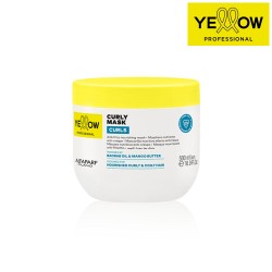 YELLOW CURLS увлажняющая маска для вьющихся и кудрявых волос 500мл YELLOW CURLS увлажняющая маска для вьющихся и кудрявых волос 500мл