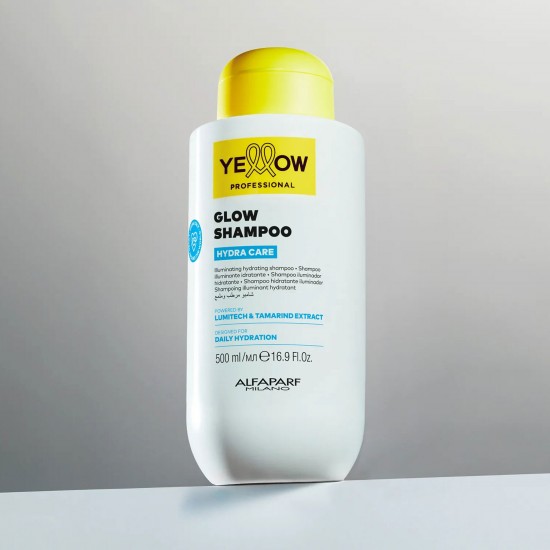 Yellow Hydra Care mitrinošs šampūns matu spīdumam 500ml