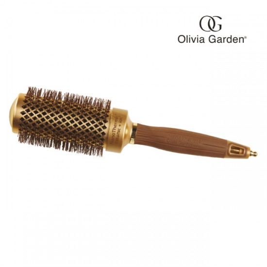 Olivia Garden nano thermic keramiskā matu ķemme 44mm