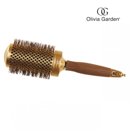 Olivia Garden nano thermic keramiskā matu ķemme 54mm