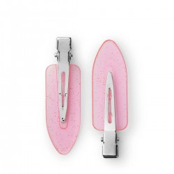 BraveHead Setting Clip matu sprādzes gumijotas rozā mirdzums 6 gab BraveHead Setting Clip matu sprādzes gumijotas rozā mirdzums 6 gab