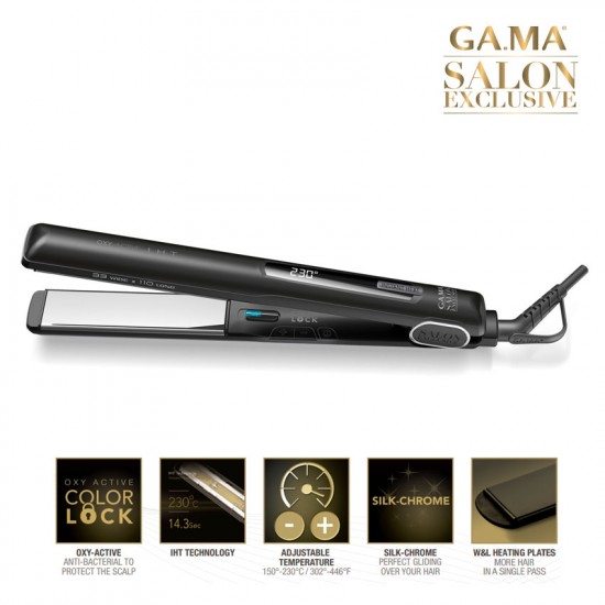 Gama G-Style Oxy-Active profesionāls matu taisnotājs 33x110mm