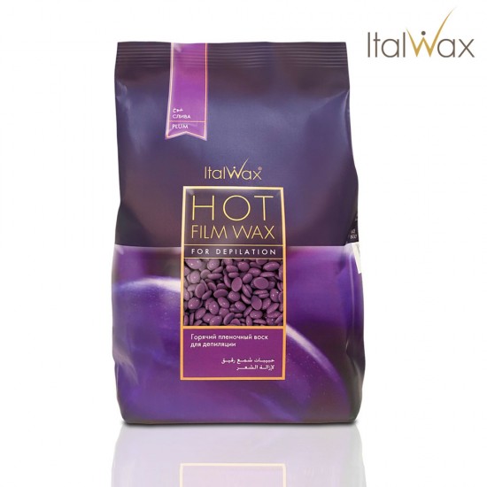 ItalWax Hot Film Wax Plum 1kg